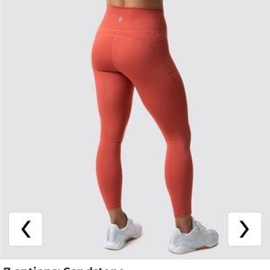 Sandstone/ Coral Leggings